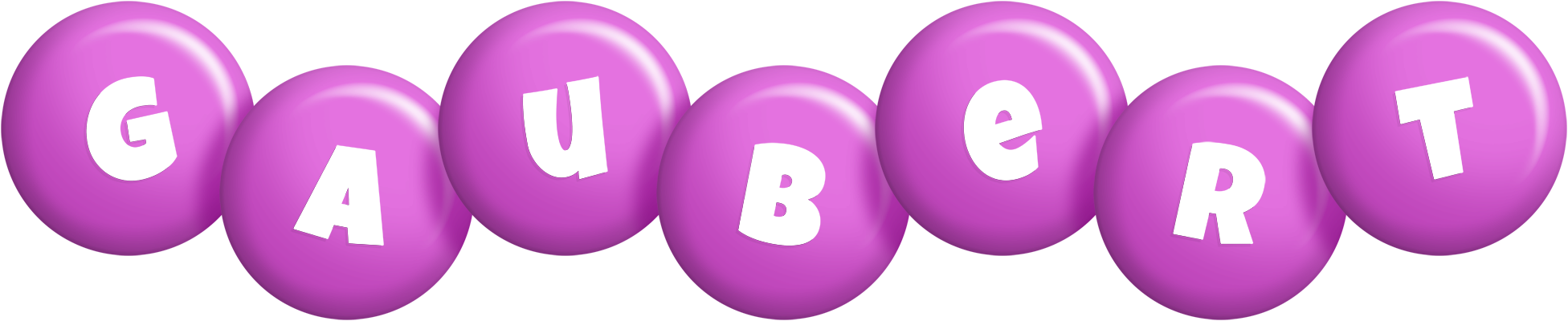 Gaubert candy-purple logo