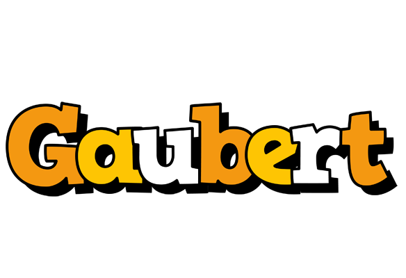 Gaubert cartoon logo