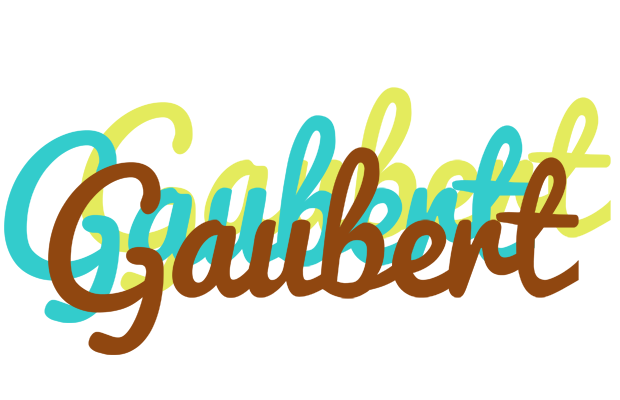 Gaubert cupcake logo