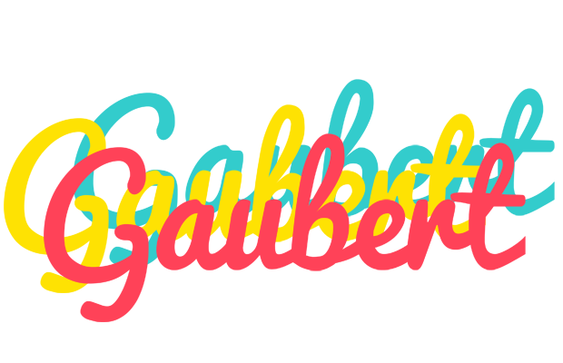 Gaubert disco logo