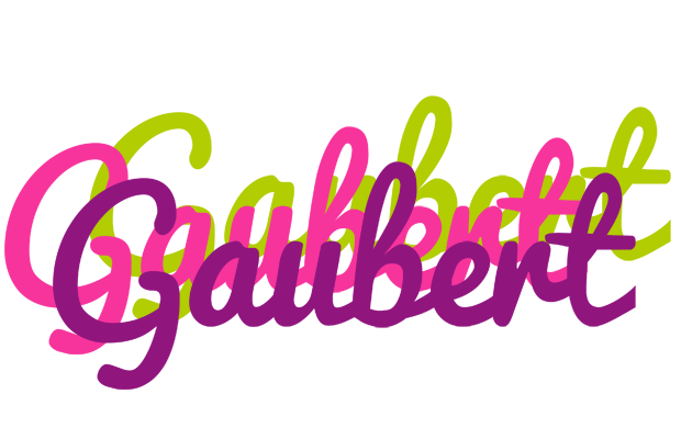 Gaubert flowers logo