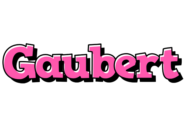 Gaubert girlish logo