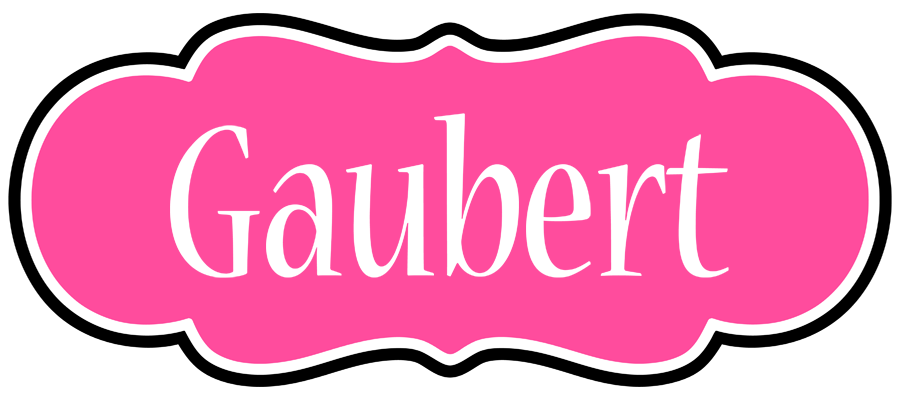 Gaubert invitation logo