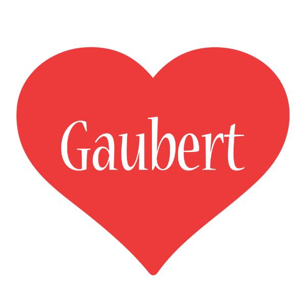 Gaubert love logo