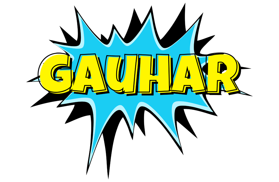 Gauhar amazing logo