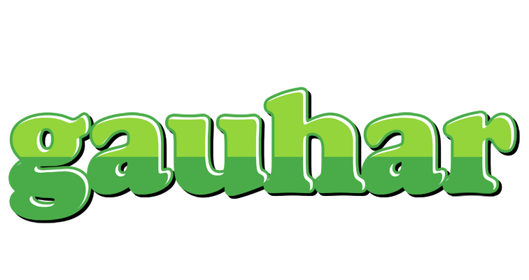 Gauhar apple logo