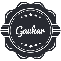 Gauhar badge logo