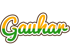 Gauhar banana logo