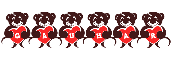 Gauhar bear logo