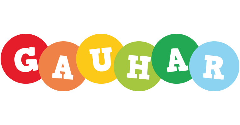 Gauhar boogie logo