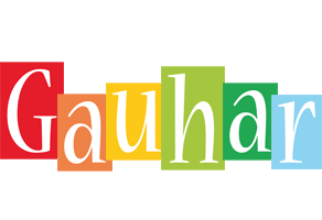 Gauhar colors logo