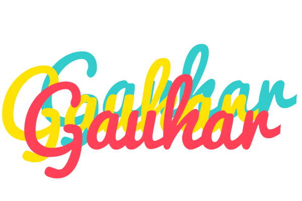 Gauhar disco logo