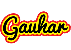 Gauhar flaming logo