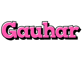 Gauhar girlish logo