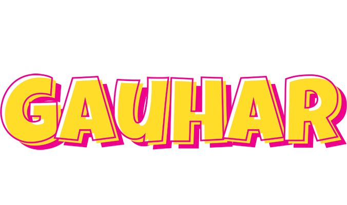 Gauhar kaboom logo