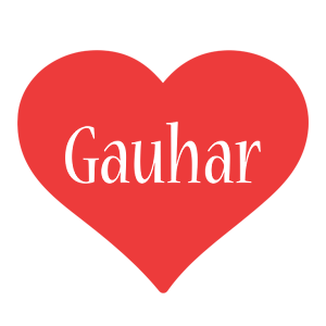 Gauhar love logo