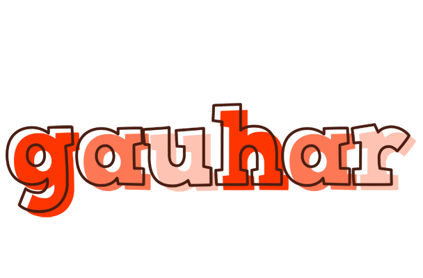 Gauhar paint logo