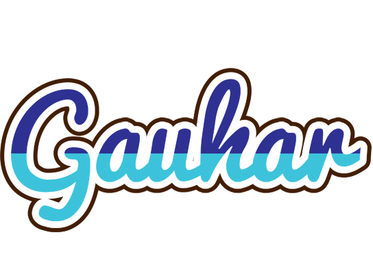 Gauhar raining logo