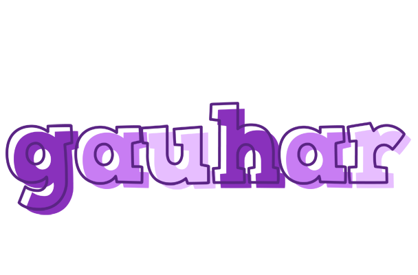 Gauhar sensual logo