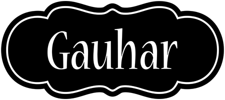 Gauhar welcome logo