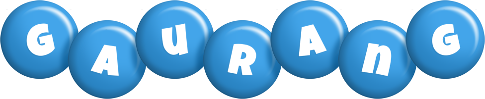 Gaurang candy-blue logo