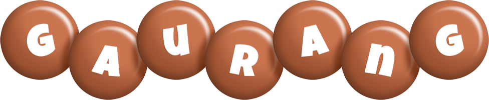 Gaurang candy-brown logo