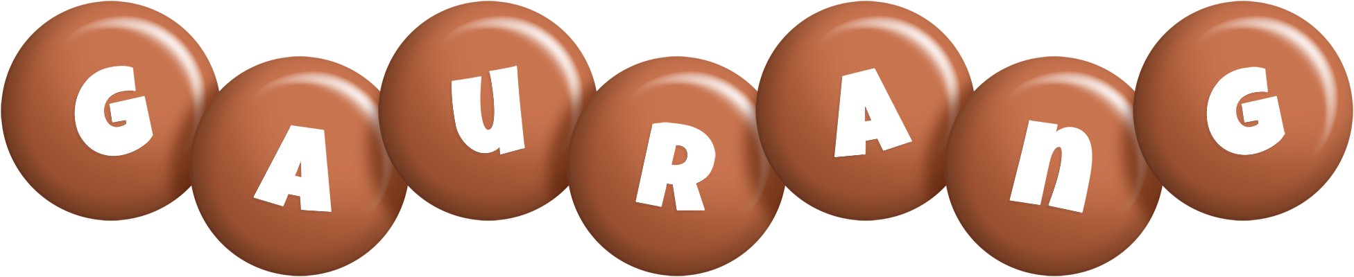 Gaurang candy-brown logo