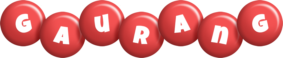 Gaurang candy-red logo