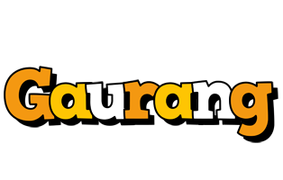 Gaurang cartoon logo