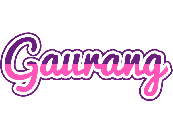 Gaurang cheerful logo
