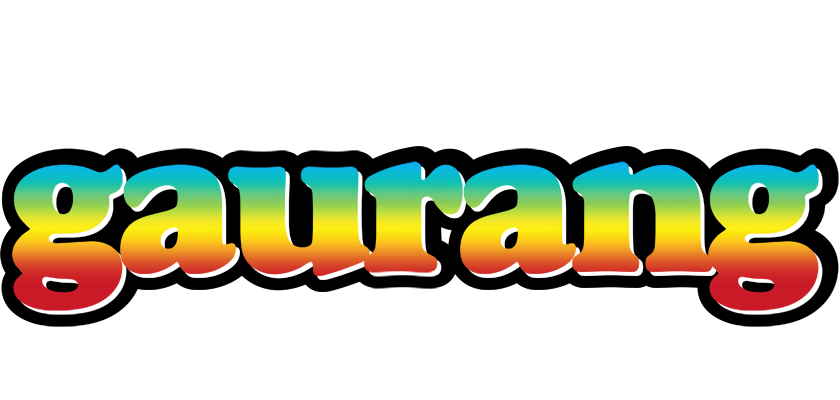 Gaurang color logo