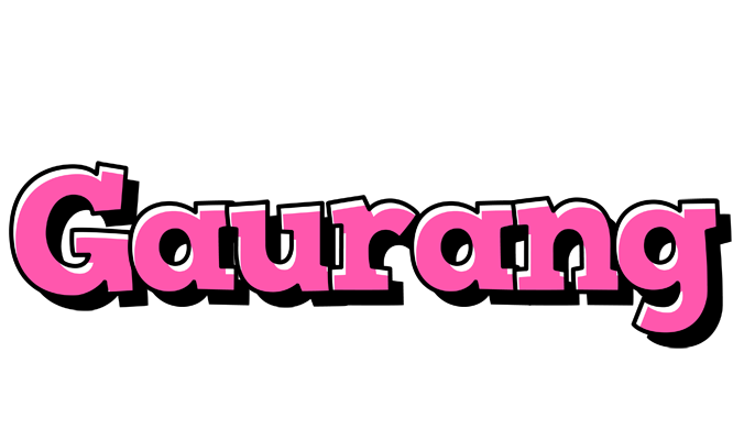 Gaurang girlish logo