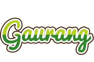 Gaurang golfing logo