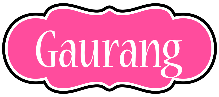 Gaurang invitation logo