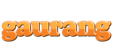 Gaurang orange logo