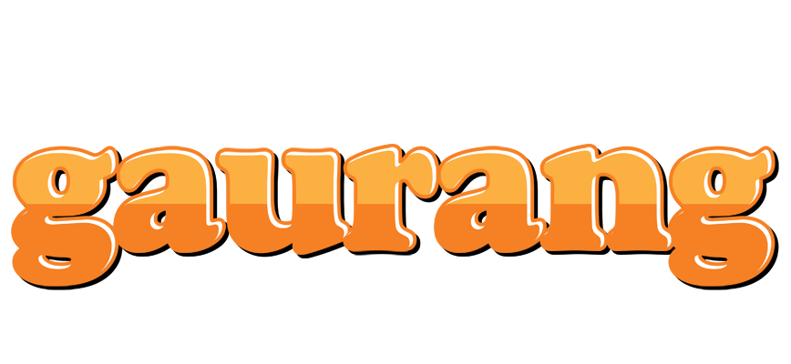 Gaurang orange logo