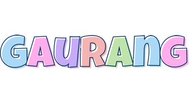 Gaurang pastel logo