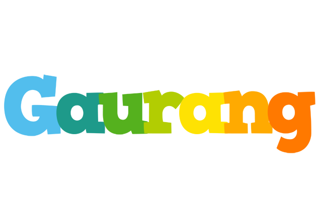 Gaurang rainbows logo