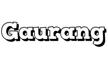 Gaurang snowing logo