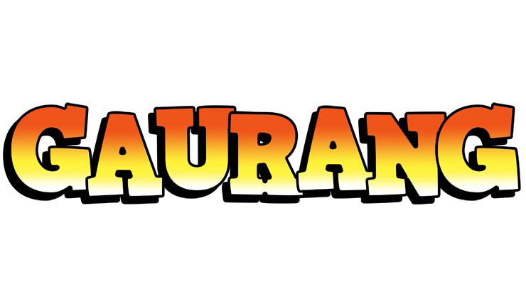 Gaurang sunset logo