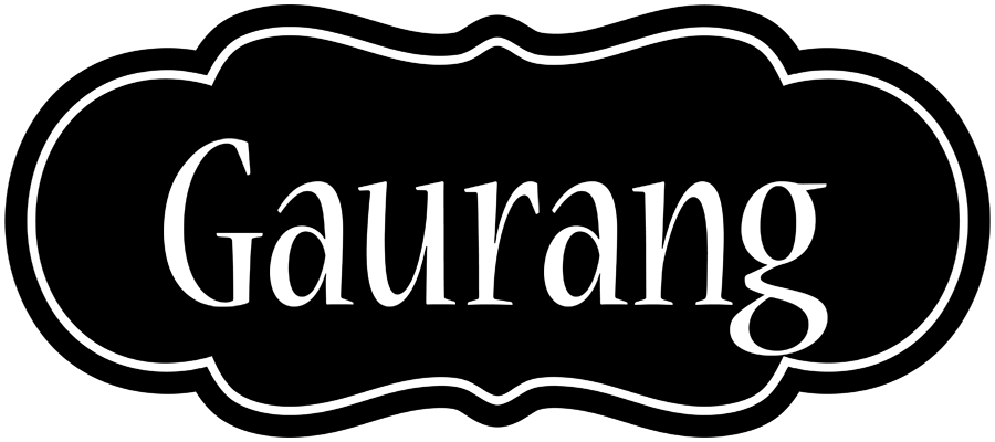 Gaurang welcome logo