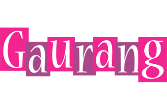 Gaurang whine logo