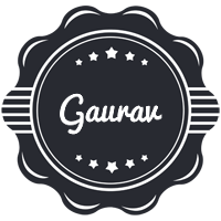 Gaurav badge logo