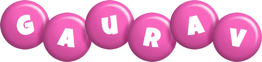 Gaurav candy-pink logo