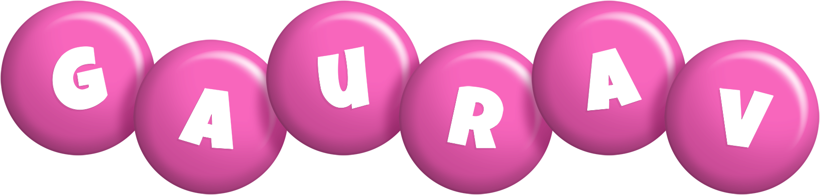 Gaurav candy-pink logo