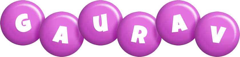 Gaurav candy-purple logo