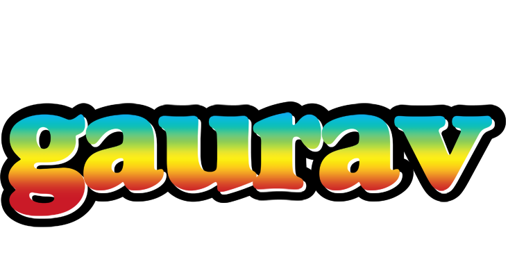 Gaurav color logo