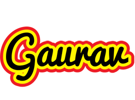 Gaurav flaming logo