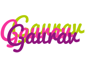 Gaurav flowers logo