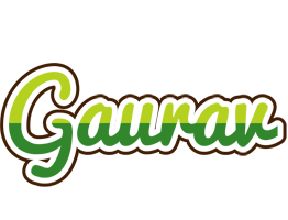 Gaurav golfing logo